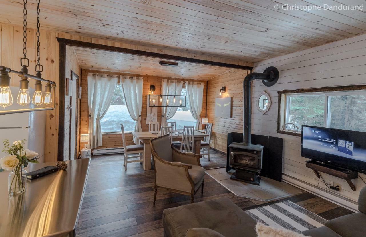 Chalet Le Louna - Les Chalets Spa Canada لا مالباي المظهر الخارجي الصورة