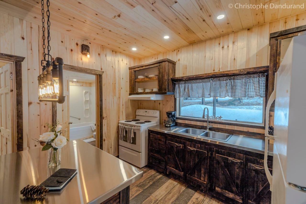 Chalet Le Louna - Les Chalets Spa Canada لا مالباي المظهر الخارجي الصورة