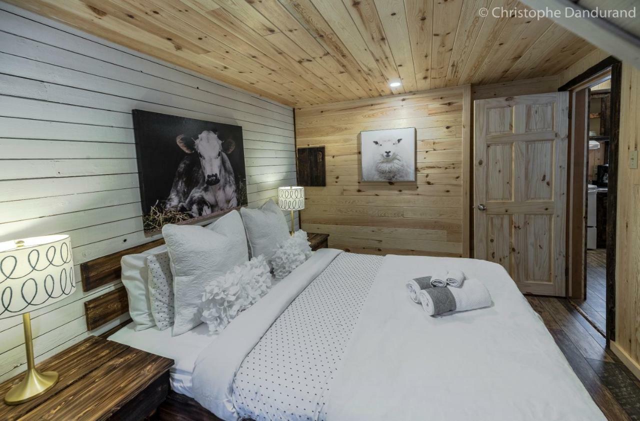 Chalet Le Louna - Les Chalets Spa Canada لا مالباي المظهر الخارجي الصورة