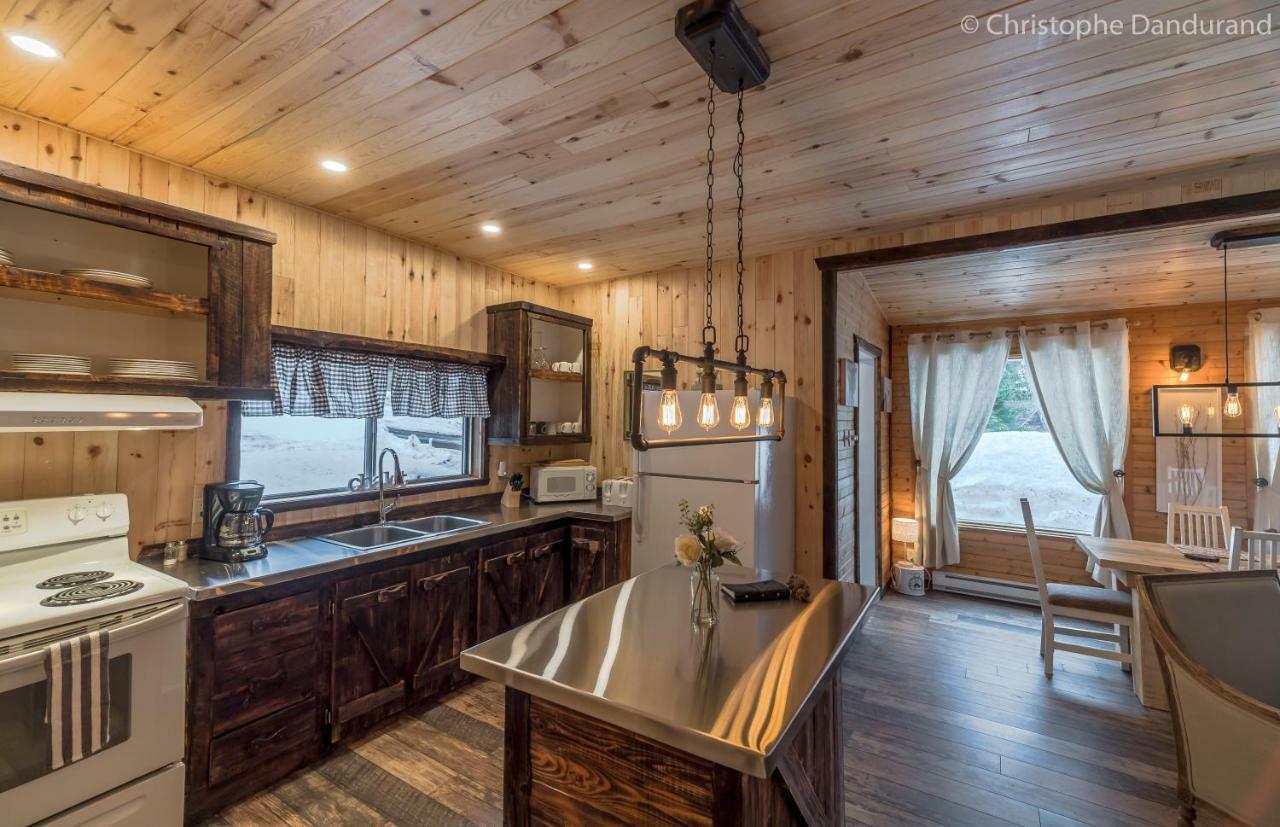 Chalet Le Louna - Les Chalets Spa Canada لا مالباي المظهر الخارجي الصورة