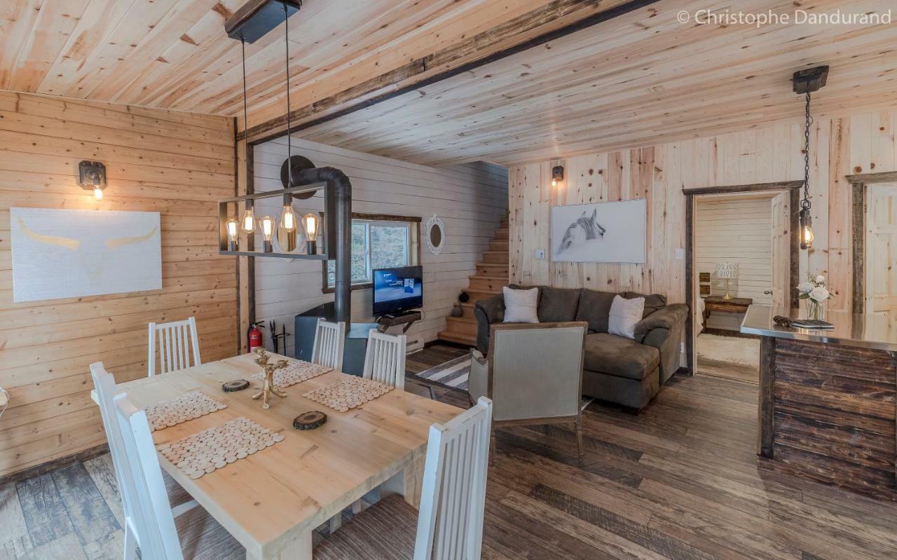Chalet Le Louna - Les Chalets Spa Canada لا مالباي المظهر الخارجي الصورة